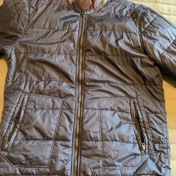 prAna Rhody Reversible Jacket Mens Size L Multi Plaid Snap Button Outdoor - Picture 8 of 8